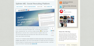 Splinter.ME: Social Recruiting Platform